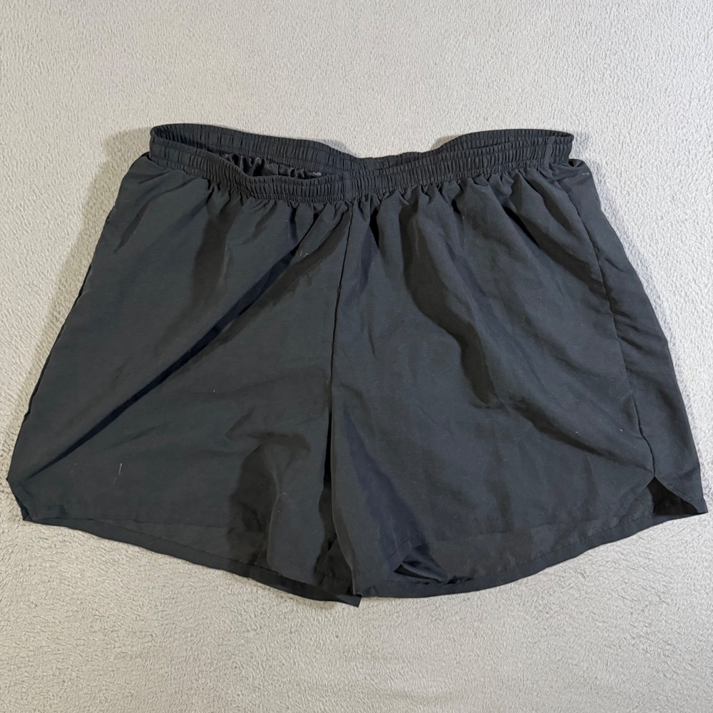 DRI-DUKE Black Moisture Management Running‎ Athletic Shorts Mens Size XL
